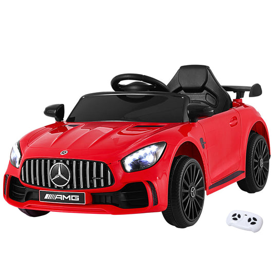 Kids Ride On Car Mercedes-Benz AMG GTR Electric Toy Cars 12V Red-0